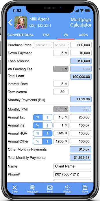 Realtor App; Loan Officer App