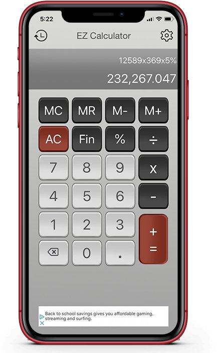 Smart Calculator;Easy Calculator;Simple Calculator